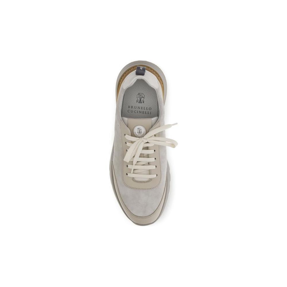 Brunello Cucinelli Leather Sneakers BR-MZUSGGO278CKY76-EU42/US9