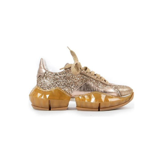 Jimmy Choo Diamond Glittered Sneakers JI-8831296766164-EU36.5/US6.5