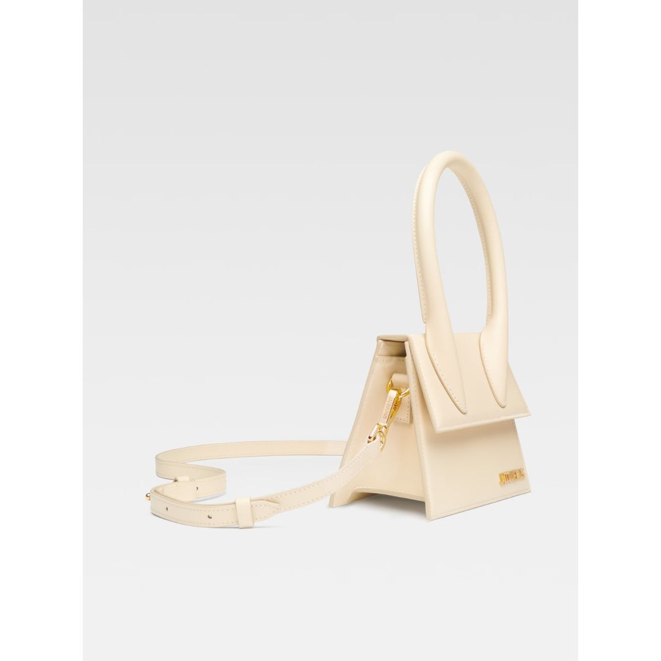 Jacquemus Le Chiquito Moyen Ivory Bag 22E213BA002-3060-120