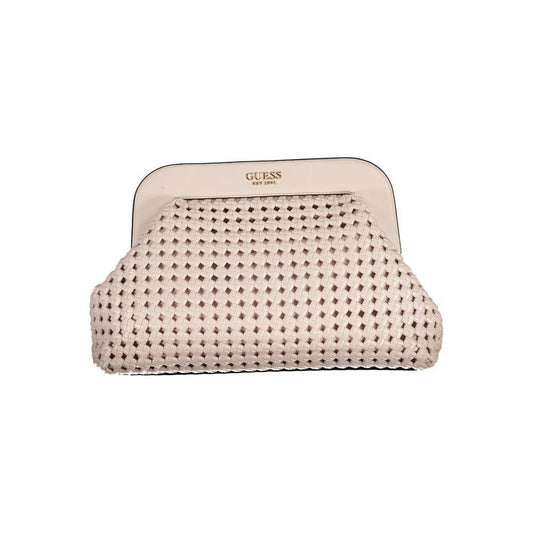 Guess Jeans Pink Polyethylene Handbag