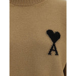 Ami Paris Ami De Coeur Turtleneck Sweater AM-UKS839018288-L