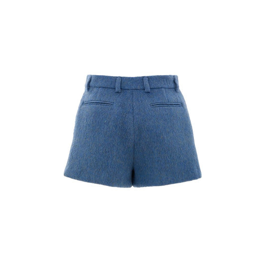 Gucci Blue Wool Short GU-980020051550-IT40|S