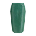 P.A.R.O.S.H. Leather midi Skirt PA-D620647068-S