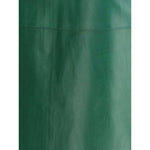 P.A.R.O.S.H. Leather midi Skirt PA-D620647068-S