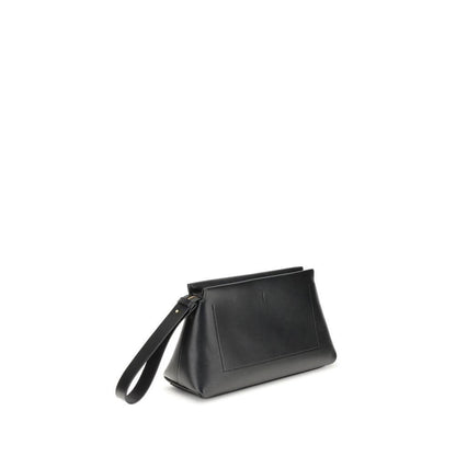 Givenchy Black Calf Leather Bos Taurus Clutch Bag