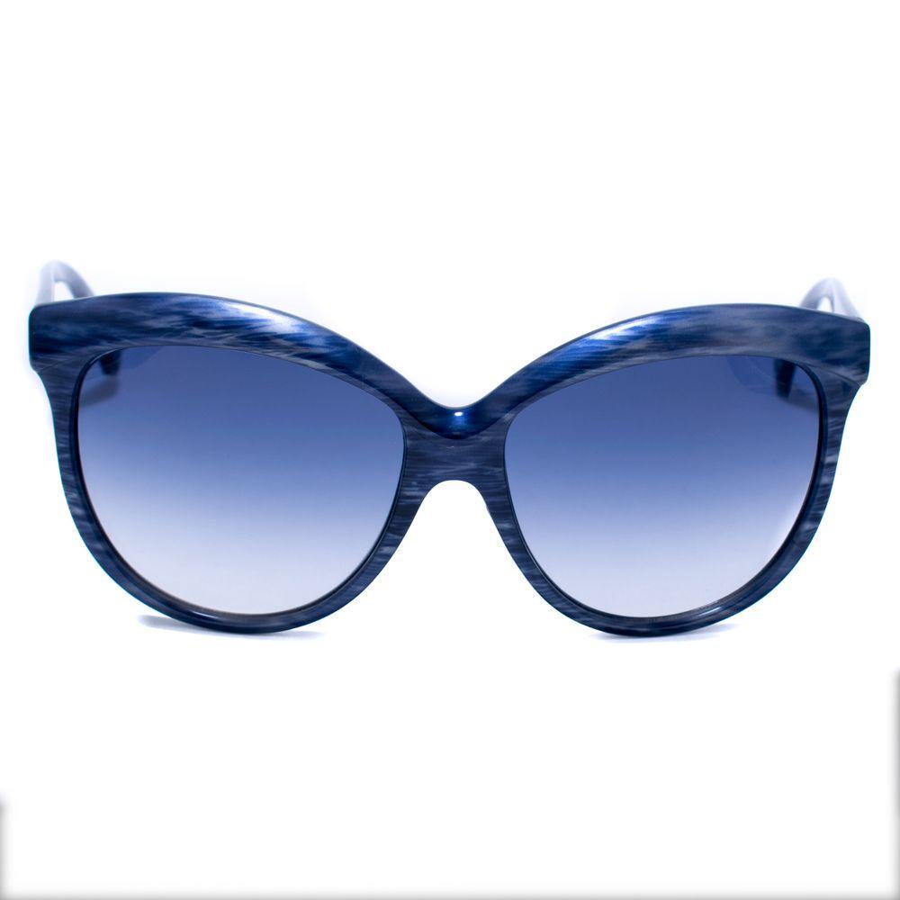 Italia Independent Blue Acetate Sunglasses