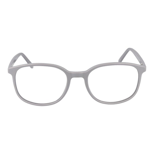 Andy Wolf Gray Unisex Glasses Frame in full-rim acetate with grey color, demo lenses, and branded case.