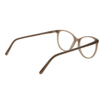 Andy Wolf Beige Unisex Glasses Frame, full-rim cat eye style with acetate material, size 55-15-140, shown in beige color.