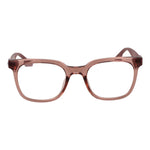 Converse Beige Women Glasses Frame in stainless steel, full-rim square style with demo lenses, size 50-20-140.