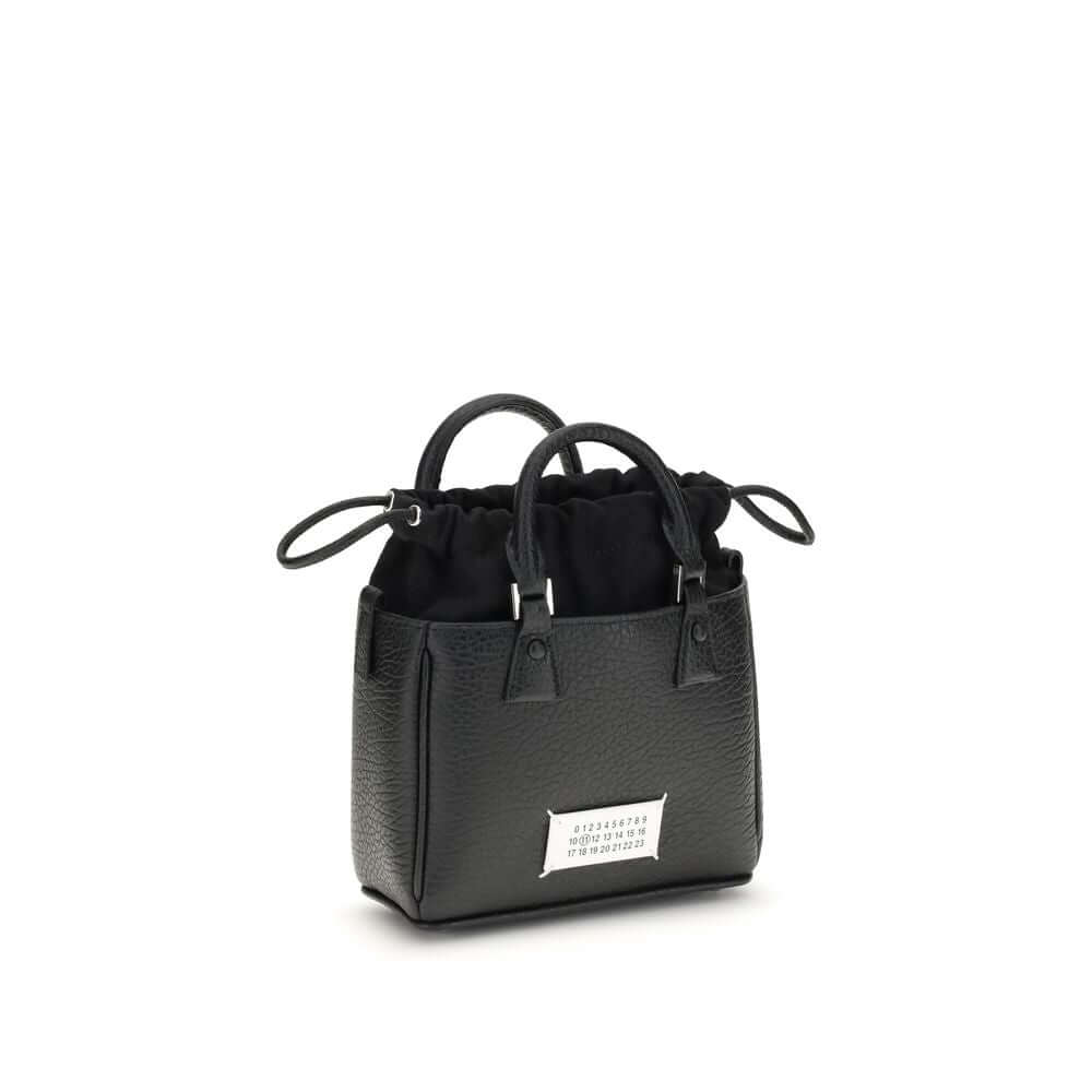 Margiela Black Calf Leather Bos Taurus Shoulder Bag