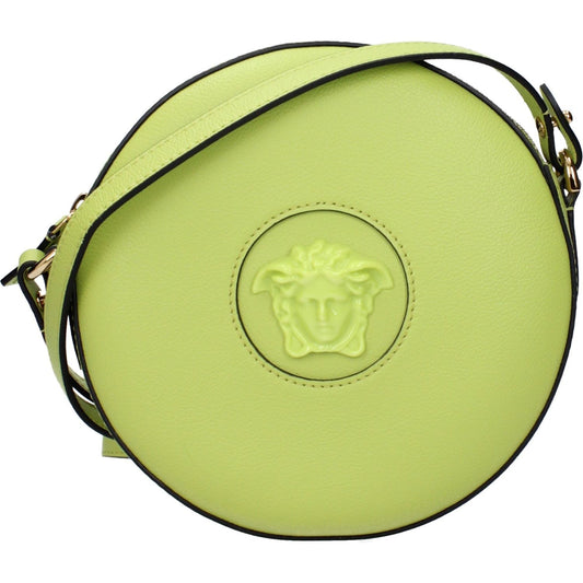 Versace Green Leather Crossbody Bags