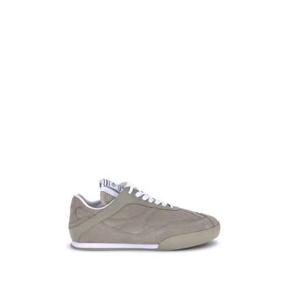 Chloé Beige Calf Leather Bos Taurus Low Top Sneakers