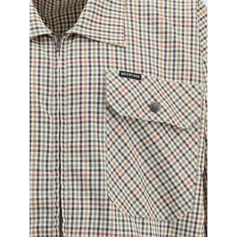 Balenciaga Multicolor Cotton Coat