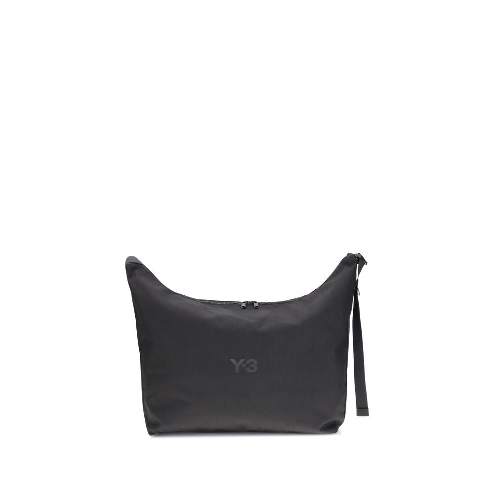Front view with bag zipped and handles upright.