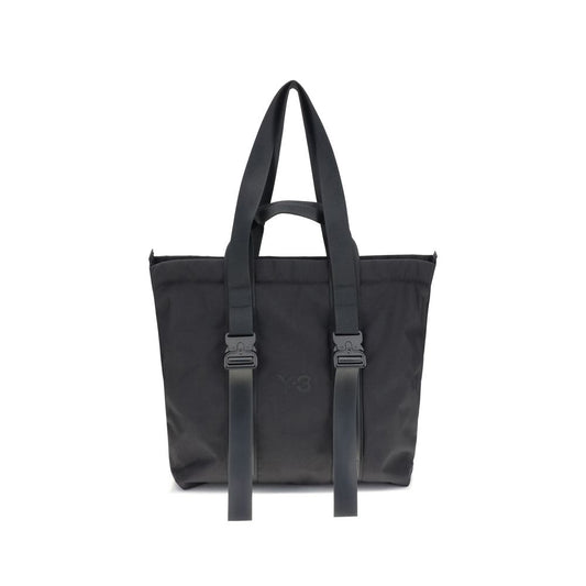 Y-3 Black Nylon Shoulder Bag