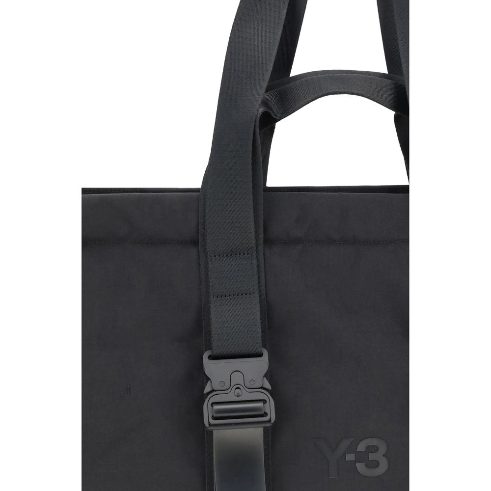 Y-3 Black Nylon Shoulder Bag