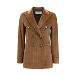 Lardini Double-breasted corduroy Blazer LA-A6ADAMFCN65401300-IT44 | L