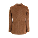 Lardini Double-breasted corduroy Blazer LA-A6ADAMFCN65401300-IT44 | L