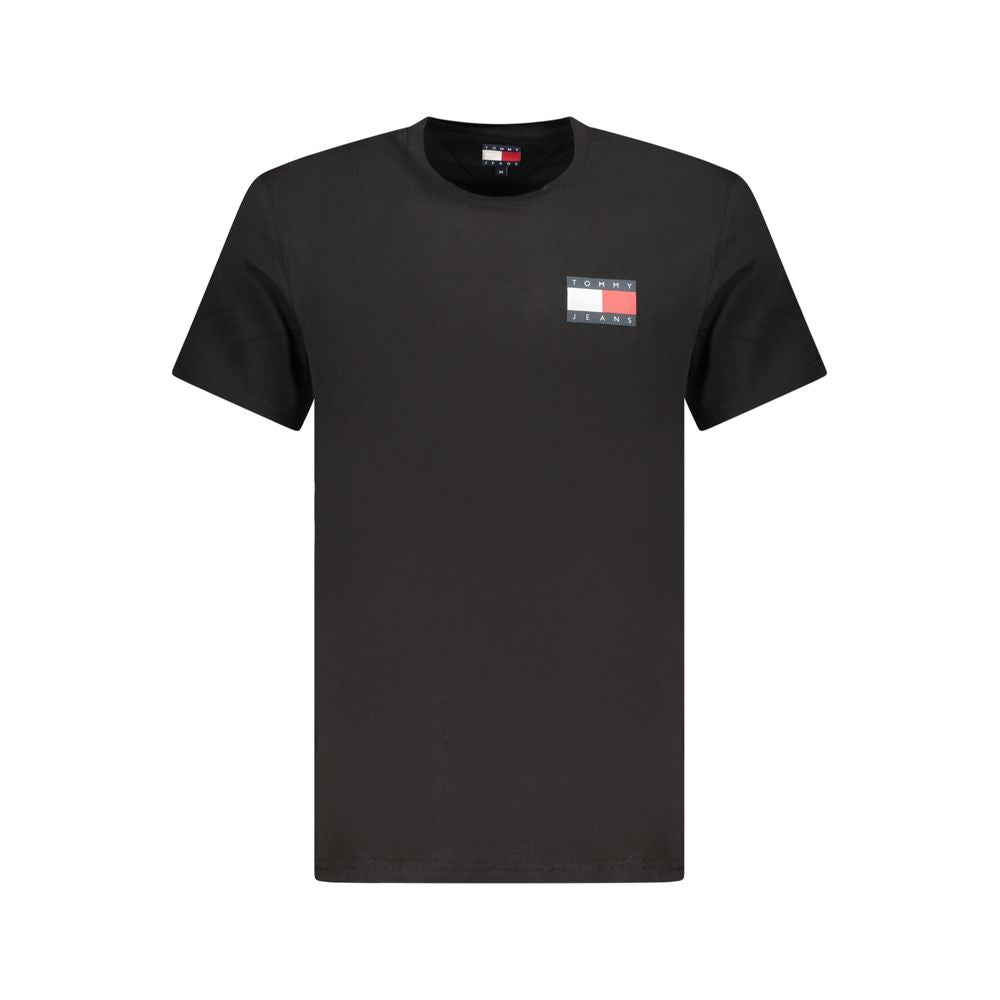 Tommy Hilfiger Black Cotton T-Shirt