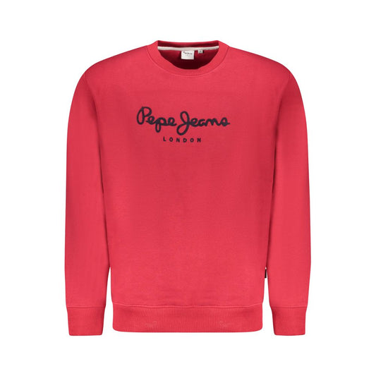 Pepe Jeans Red Cotton Men Sweater