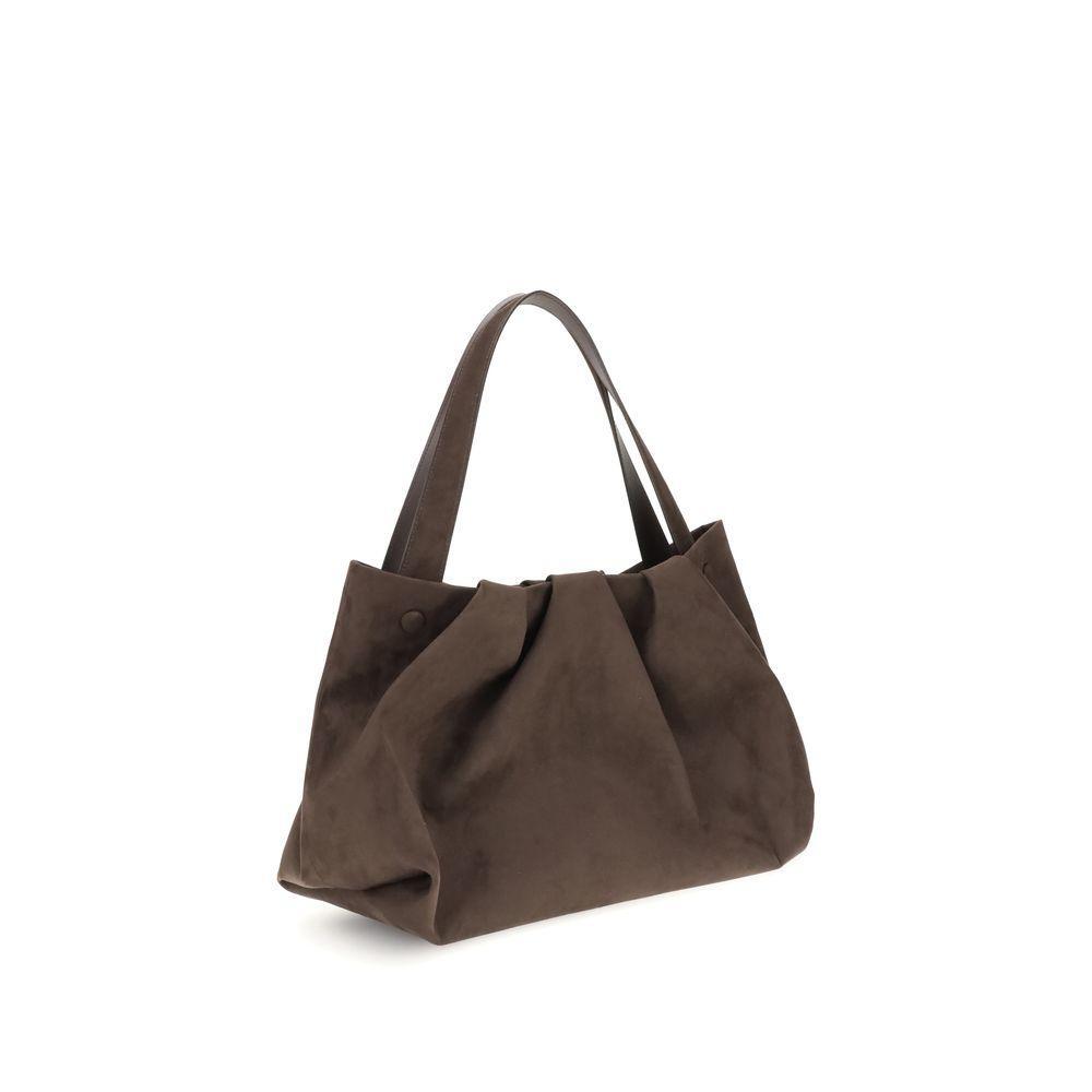 Front view with bag zipped and handles upright.