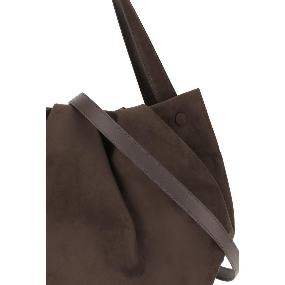Front view with bag zipped and handles upright.