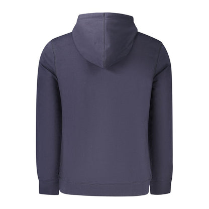 Hugo Boss Blue Cotton Men Sweater