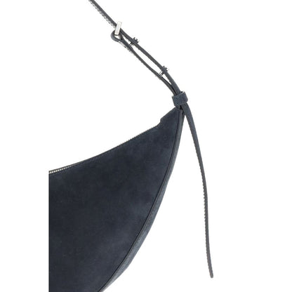 Proenza Schouler Blue Lamb Ovis Aries Aries Shoulder Bag with adjustable strap and decorative studs.