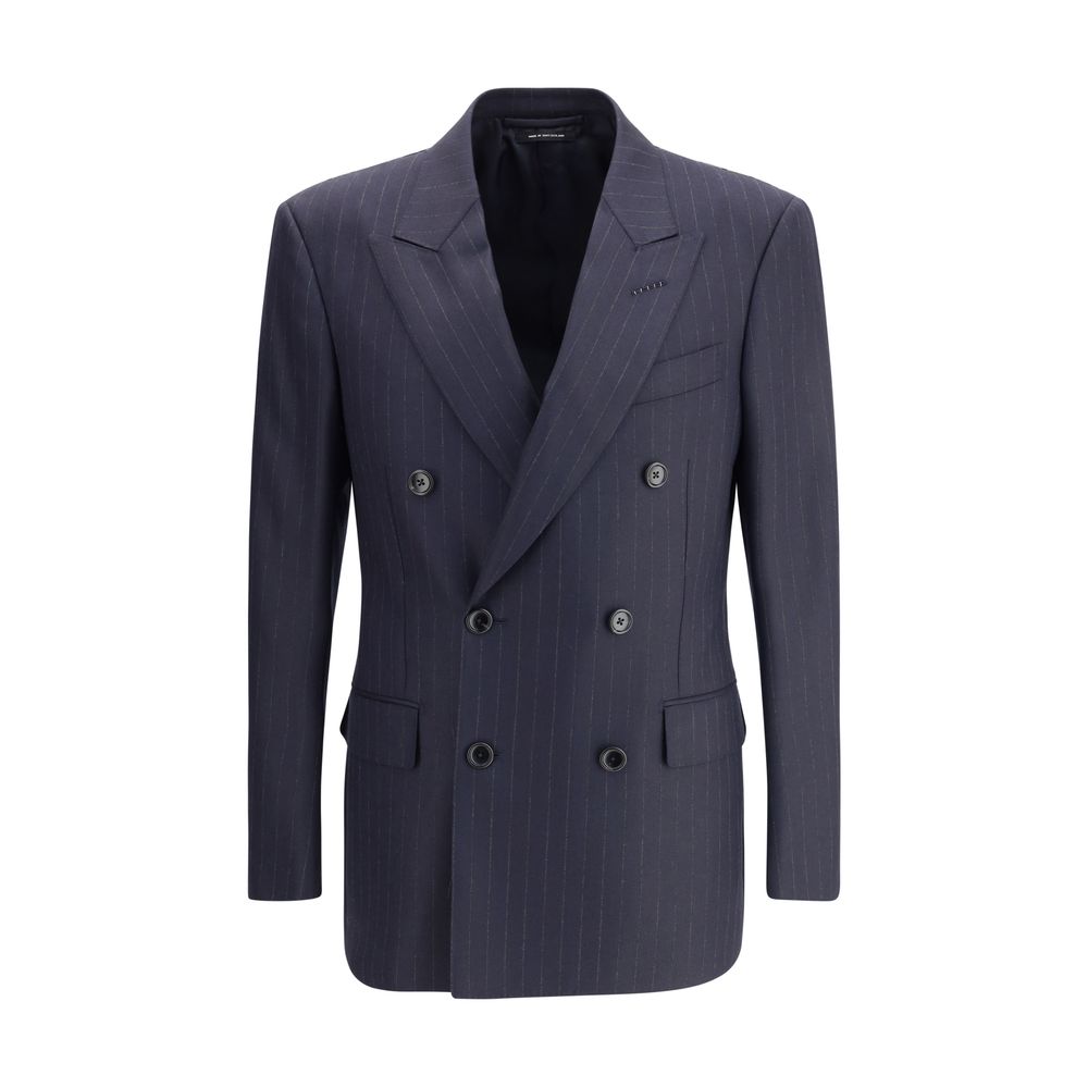 Tom Ford Blue Wool Blazer
