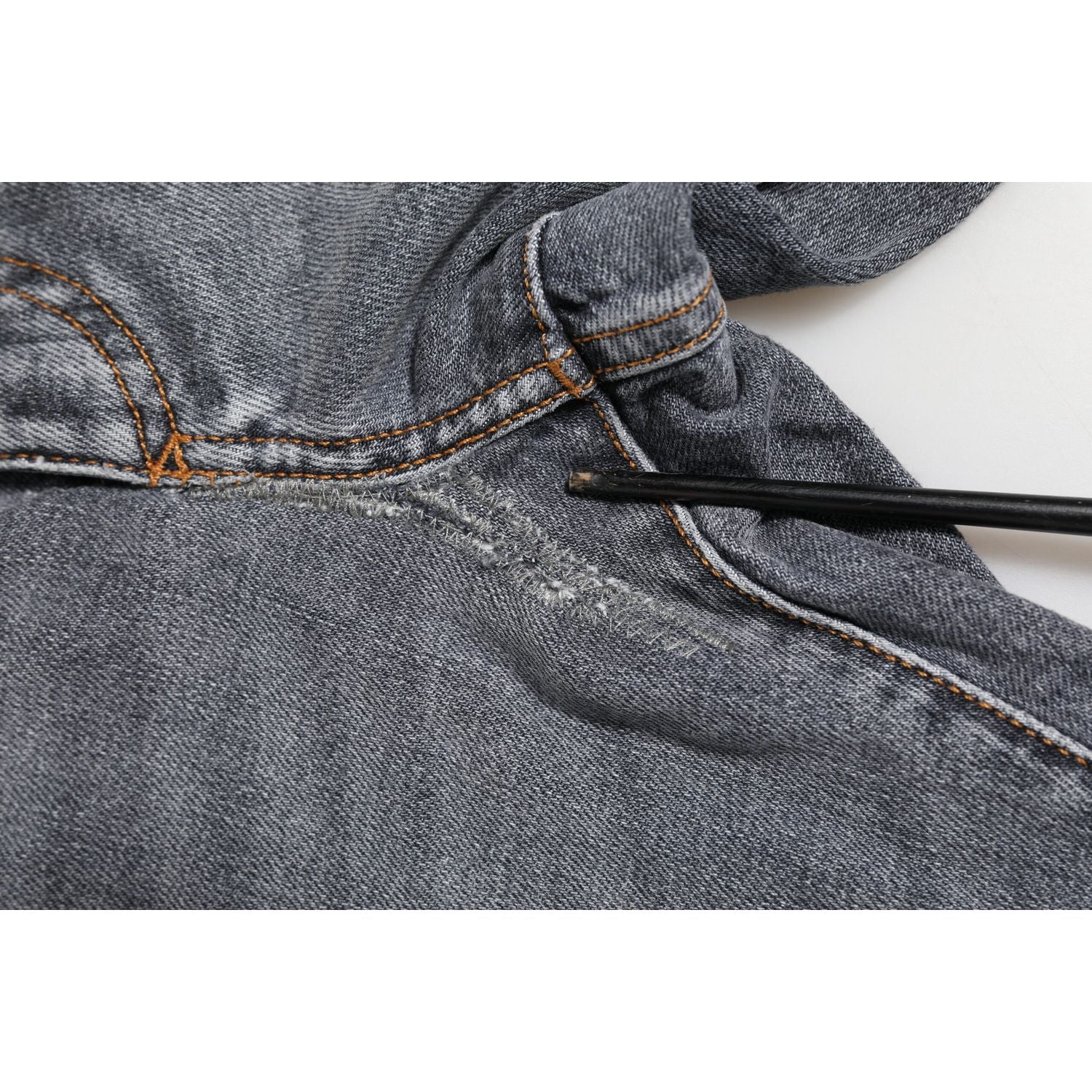 Dolce & Gabbana Dark Gray Cotton Stretch Skinny Denim Jeans