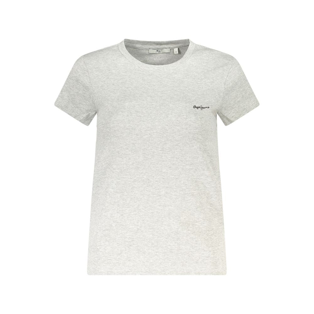 Pepe Jeans Gray Cotton T-Shirt