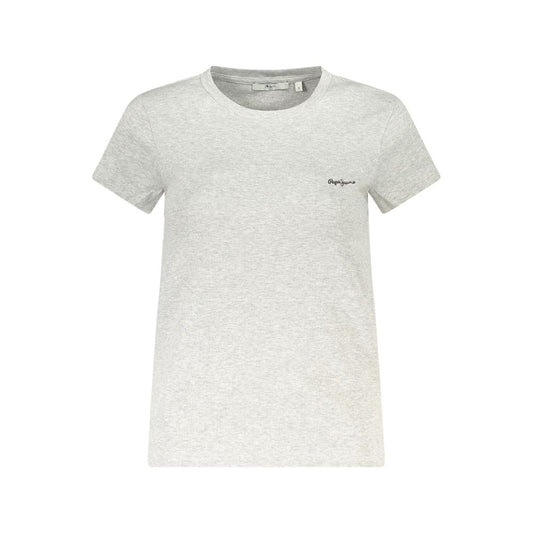 Pepe Jeans Gray Cotton T-Shirt