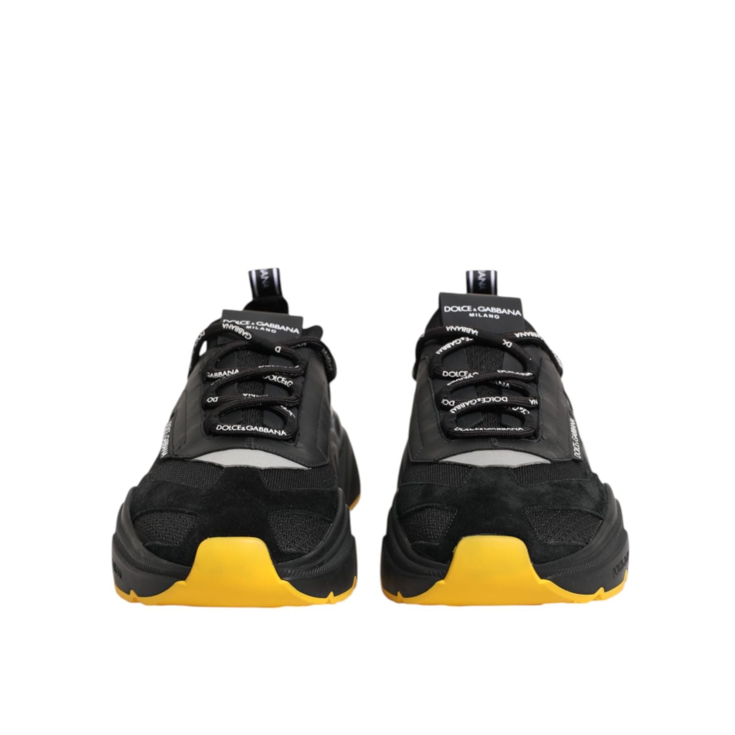 Dolce & Gabbana Black Daymaster Low Top Men Sneakers Shoes