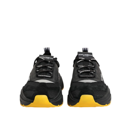 Dolce & Gabbana Black Daymaster Low Top Men Sneakers Shoes
