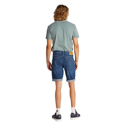 Calvin Klein Jeans Blue Cotton Bermuda Shorts Calvin Klein Jeans