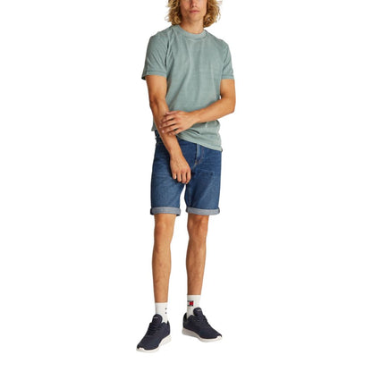 Calvin Klein Jeans Blue Cotton Bermuda Shorts Calvin Klein Jeans