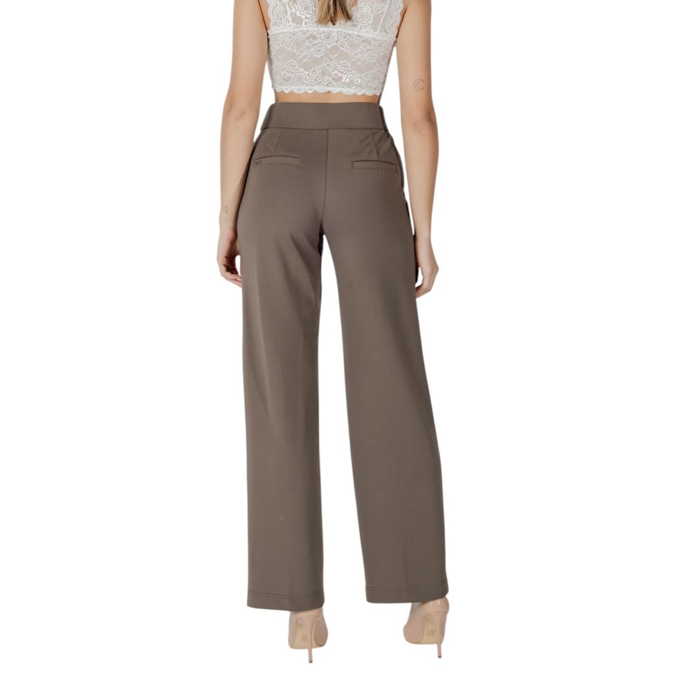 Street One Brown Viscose Pant