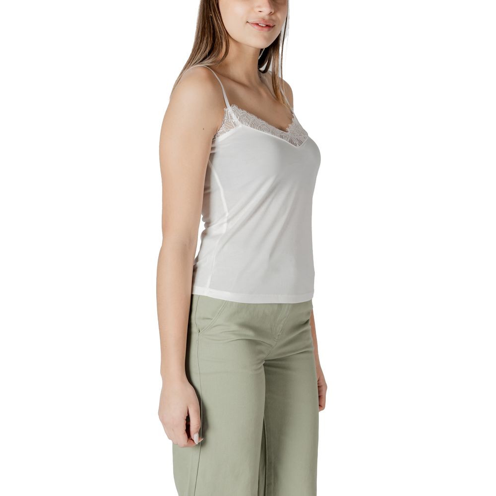 Morgan De Toi White Modal Tank Top