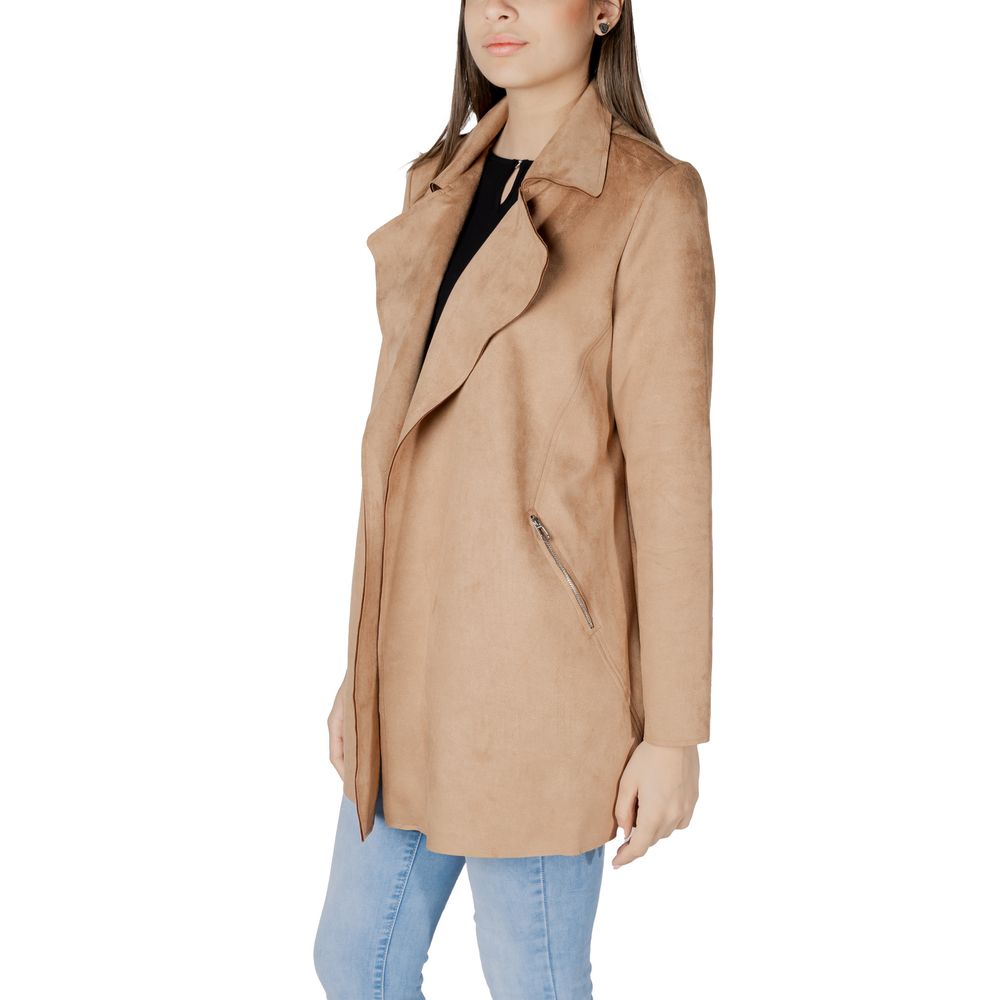 Street One Beige Polyester Trench Coat
