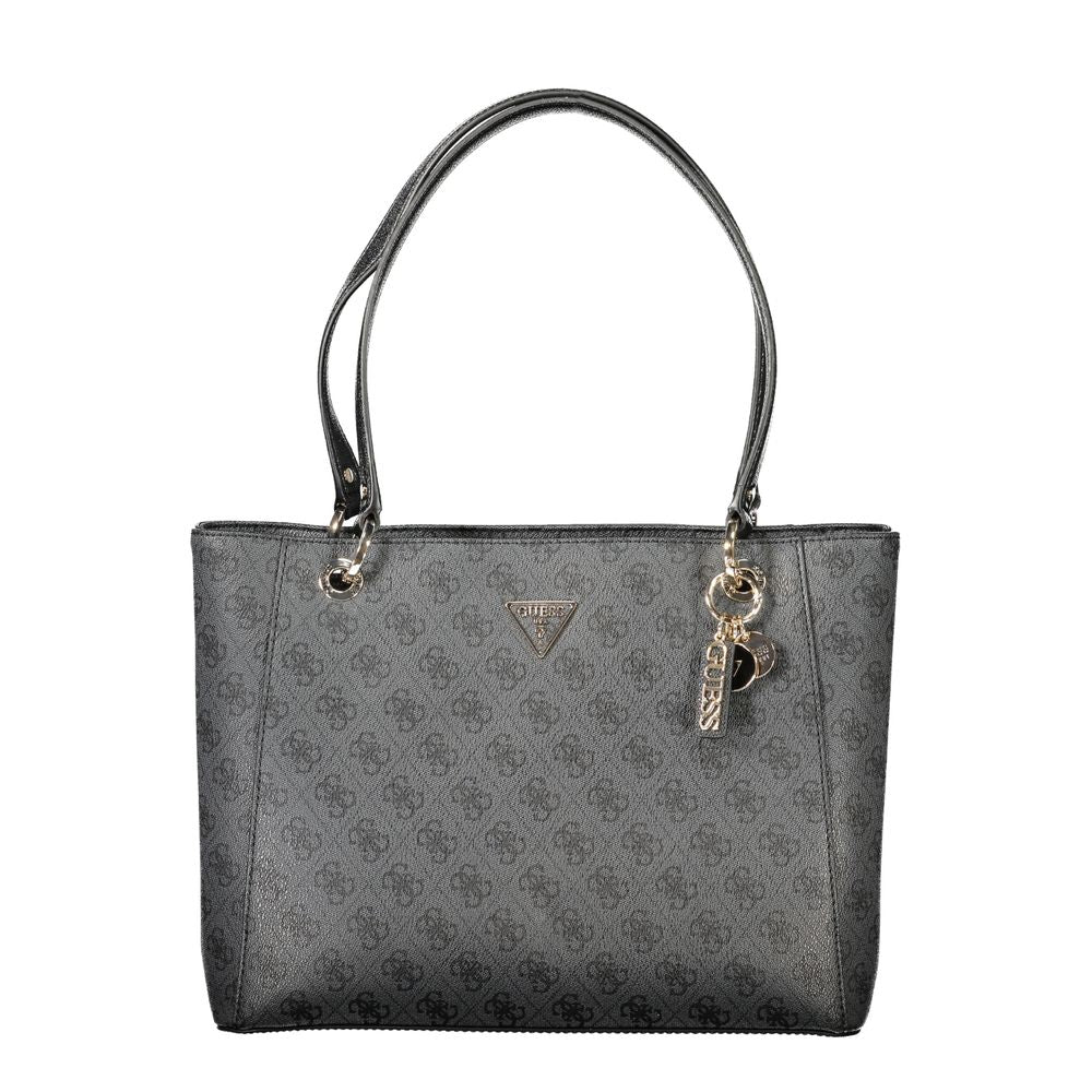 Guess Jeans Black Polyethylene Handbag