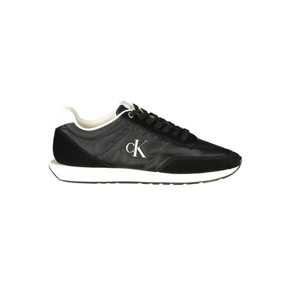 Calvin Klein Black Polyester Sneaker