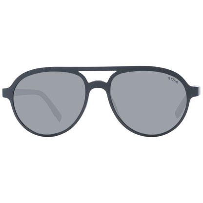 Sting Black Plastic Glasses (Frames)