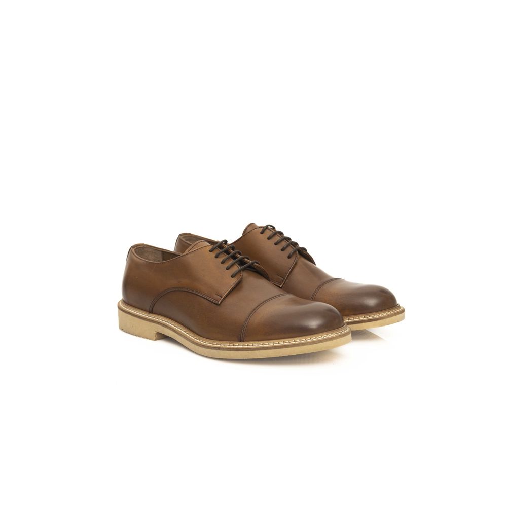 Cerruti 1881 Brown Calfskin Shoe