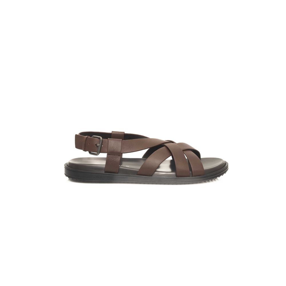 Cerruti 1881 Brown Cowhide Sandal