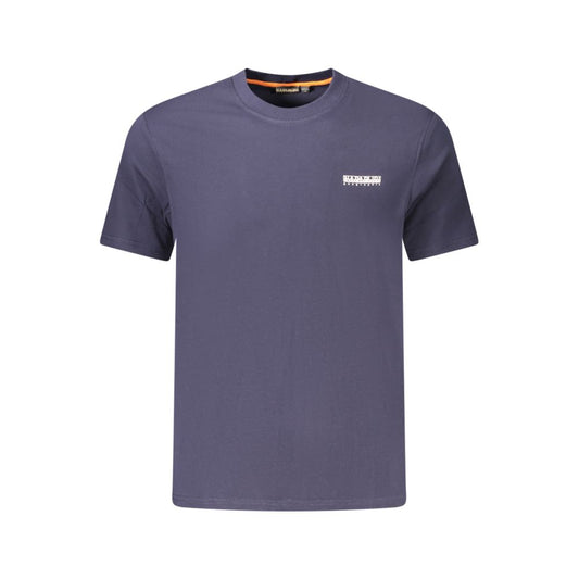Napapijri Blue Cotton T-Shirt