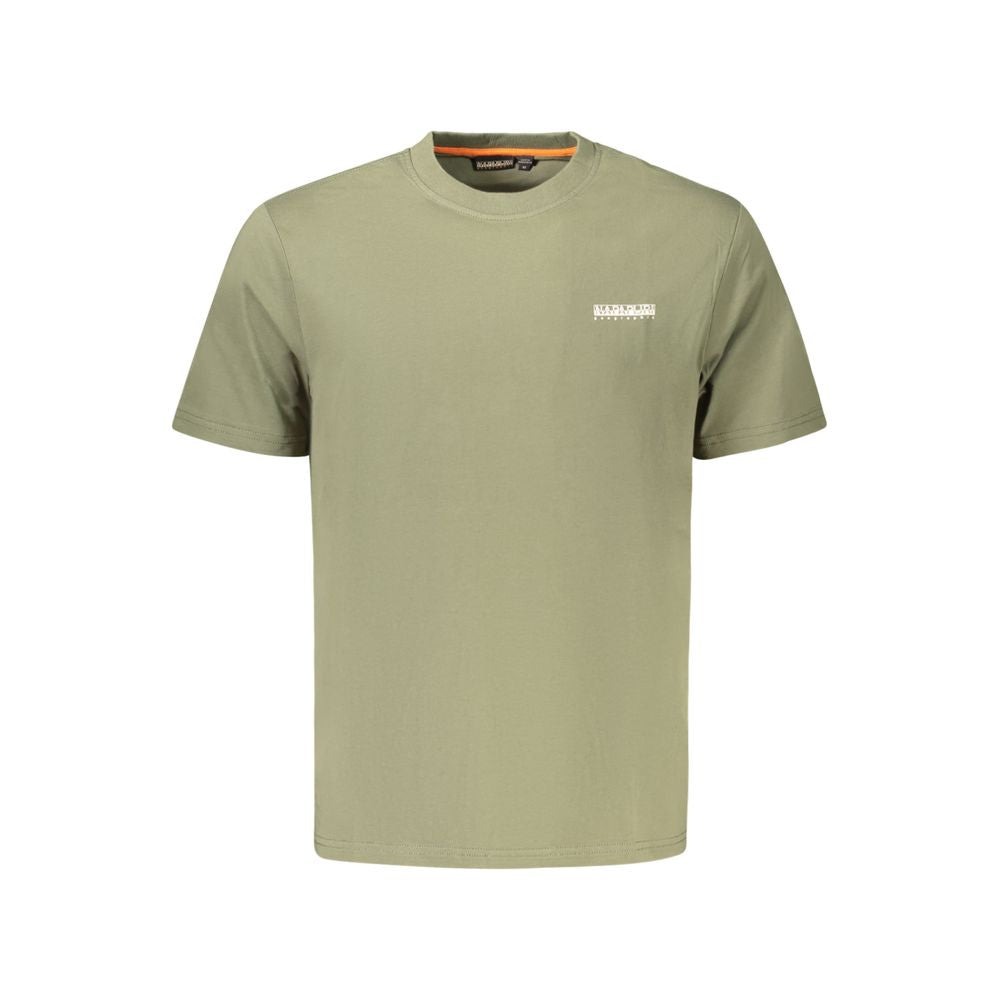 Napapijri Green Cotton T-Shirt