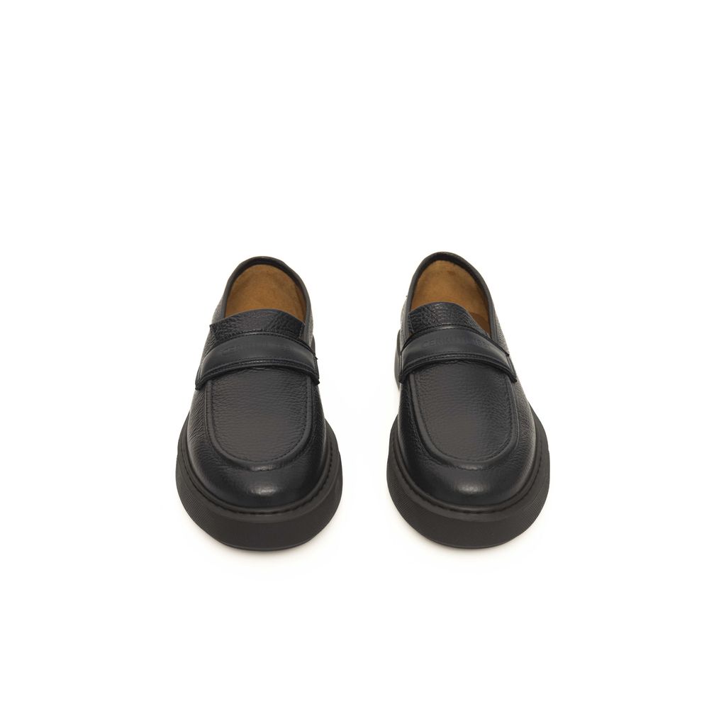 Cerruti 1881 Blue Cowhide Men's Loafer