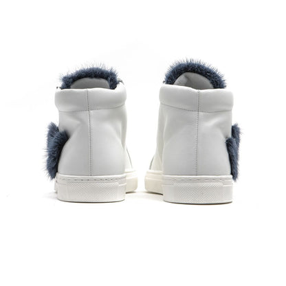 Mr&Mrs Italy White Leather Sneaker