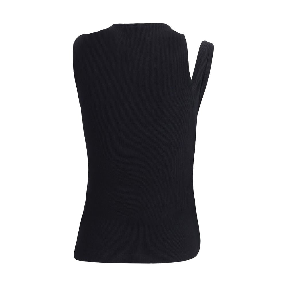 Courrèges Black Cotton Top