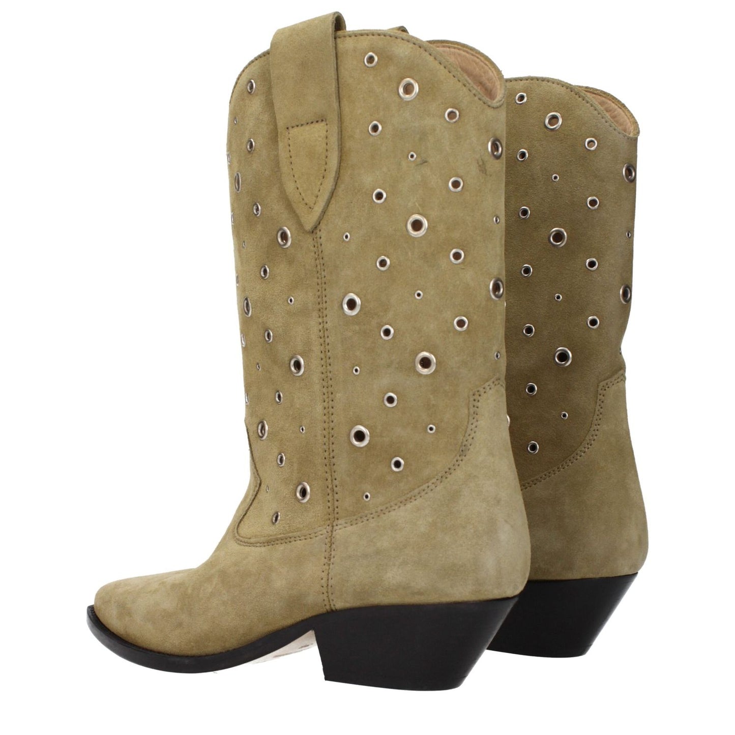 Isabel Marant Beige Leather Ankle Boots